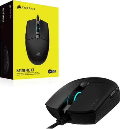 Corsair Katar Pro XT mus för gaming
