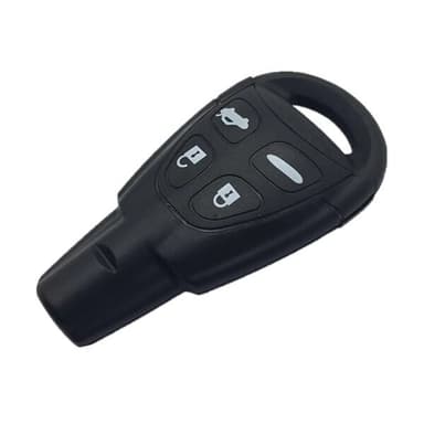 Bilnyckelskal Smart med 4 knappar till Saab