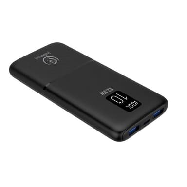 Rebeltec Powerbank 10000mAh med 22.5W output och LCD-display