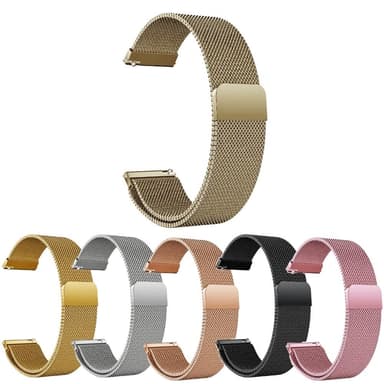 SKALO Milanese Loop till Xiaomi Watch 2/2 Pro - Champagne