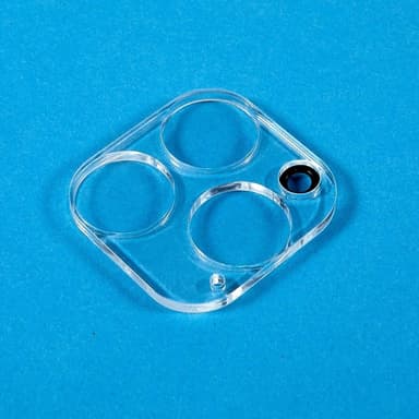 SKALO iPhone 16 Pro Max 3D Linsskydd/Kameraskydd Härdat Glas - Transparent