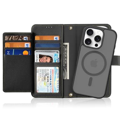 DUX DUCIS iPhone 16 Pro Max Lawa Series Plånboksfodral - Svart