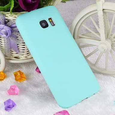 SKALO Samsung S7 Ultratunn TPU-Skal - Röd