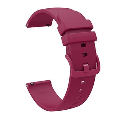 SKALO Silikonarmband till Huawei Watch GT 5 41mm - Vinröd