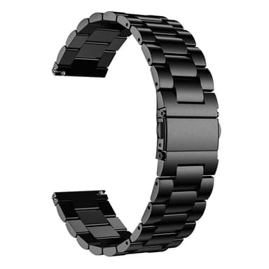 SKALO Länkarmband till Samsung Watch 7 40mm/44mm - Svart