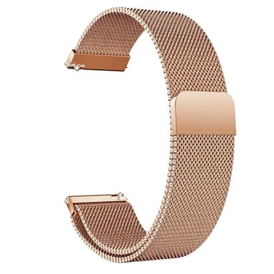 SKALO Milanese Loop till Huawei Watch GT 5/5 Pro 46mm - Roséguld