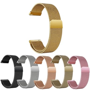 SKALO Milanese Loop till OnePlus Watch 2/2R - Guld