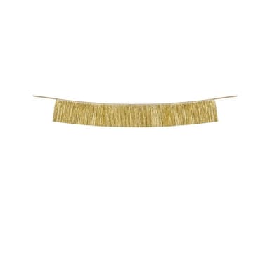 Dekoration ""girland folie guld""
