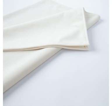 Bordsmatta SAMMET 2, 43x116cm, naturvit