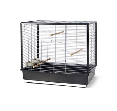 Cage Noah Knock Down 80x50x70cm silver/svart