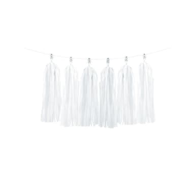 Garland Tuti vit ~2 m (12 st)