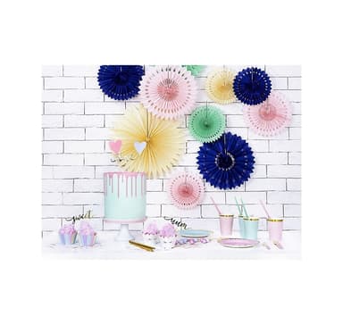 Dekoration 'Fan light mint' 20cm/25cm/30cm