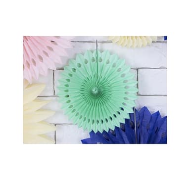 Dekoration 'Fan light mint' 20cm/25cm/30cm