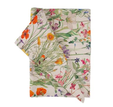 Bordsunderlägg HOLLY 43x116cm, vilda blommor