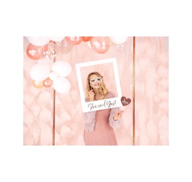 Set för fotografering 'Bröllop' roséguld (12 st)