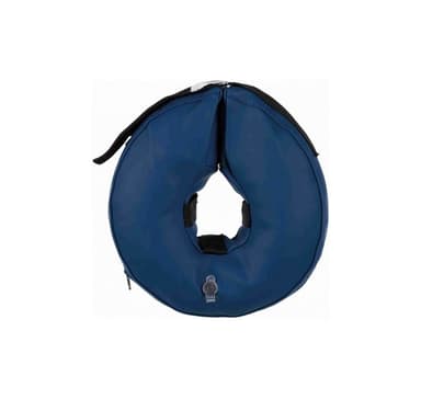 Skyddskrage, uppblåsbar, M–L: 45–57 cm/11 cm, blå