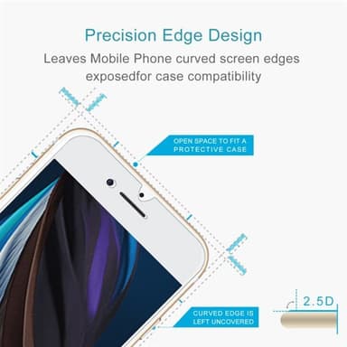 Tempererat skärmskydd till iPhone SE 2020