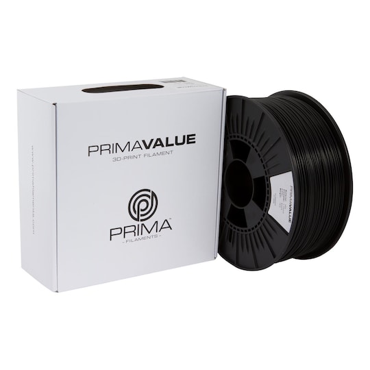 PrimaValue ABS filament, 1.75mm, 1kg, svart