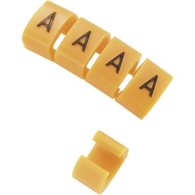 TRU COMPONENTS 1593417 TC-MB1/S203 Märkningsclip Tryck