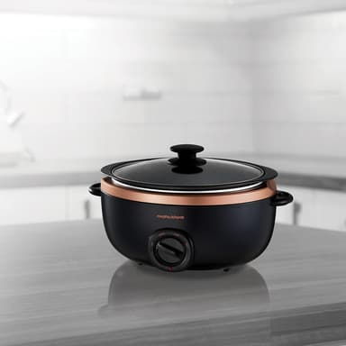 Slow Cooker Roséguld 6,5L