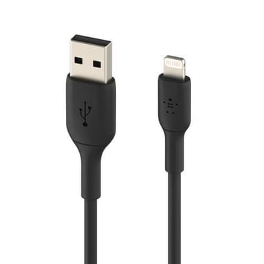 Belkin USB-A to Lightning, Black (2m)
