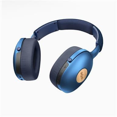 Marley Wireless Headphones Positive Vibration XL Inbyggd mikrofon, Blu