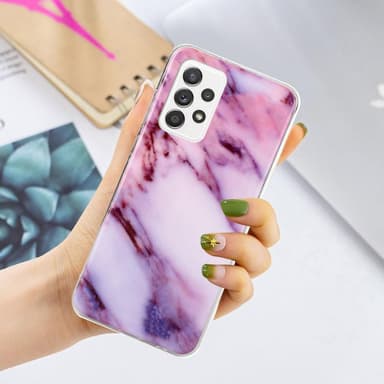 SKALO Samsung A33 5G Marmor TPU-skal - Motiv 7