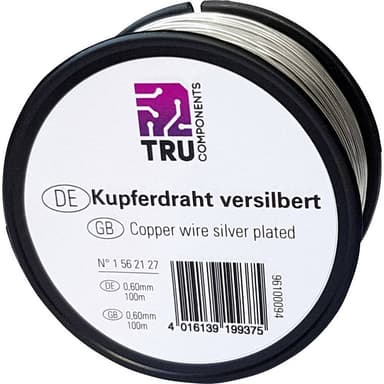 TRU COMPONENTS Koppartråd Ytter-Ø (utan isolerande