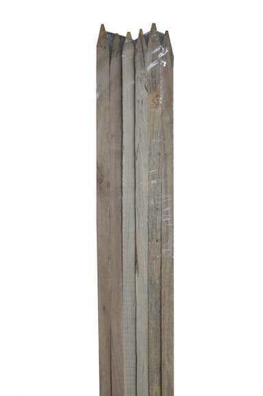Blomsterpinne i hardt tre - 120 cm - 5 stk.
