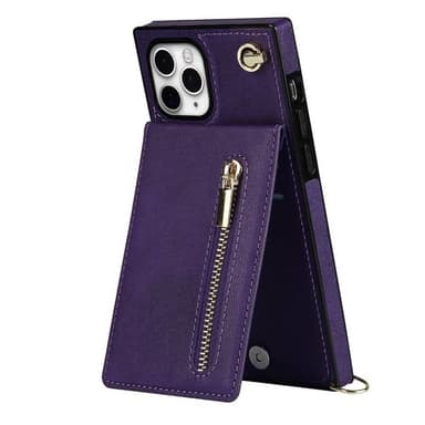 Zipper necklace case Apple iPhone 11 Pro Max - Lila