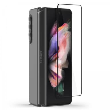Spigen Samsung Galaxy Z Fold3 Skärmskydd GLAS.tR FC + Hinge Film