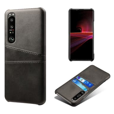 Sony Xperia 1 III 5G Skal med kortplats - Svart