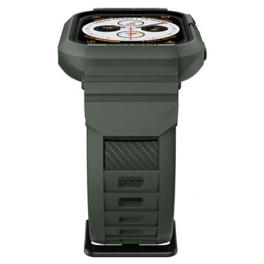 Spigen Apple Watch 40/41mm Skal med Armband Rugged Armor Pro Military Green