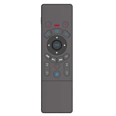 Air mouse 2.4GHz med trådlöst tangentbord med touchpad – IR-inlärning