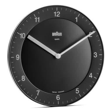 Braun Classic väggur, BNC006BKBK