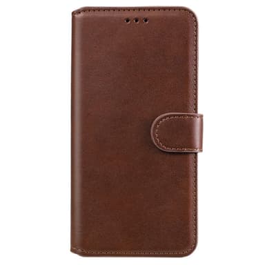 SKALO iPhone 13 Pro Max Klassiskt Plånboksfodral - Brun