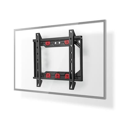 Fast innerväggsfäste för tv | 13-27 tum | Max. 15 kg | 28 mm avst