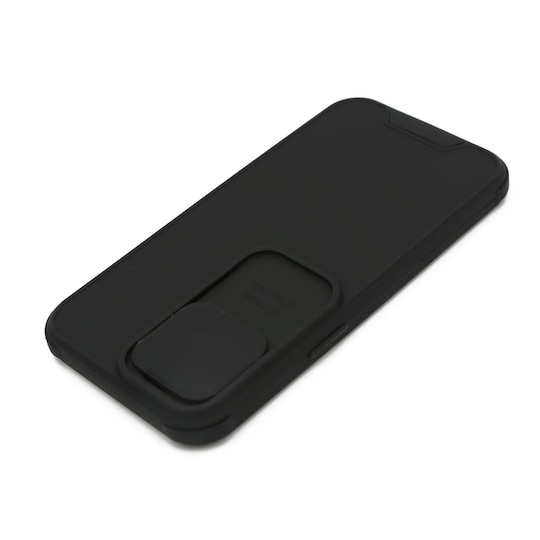 iPhone 13 Mini skal med kameraskydd TPU/PC Svart