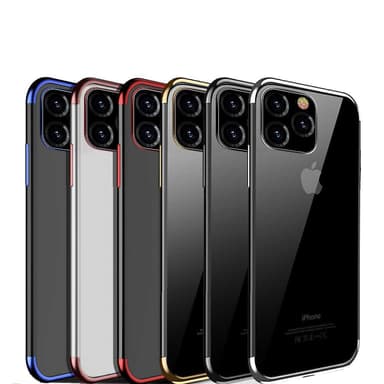 Design TPU-skal Electro Plating till iPhone 11 Pro Max - Blå