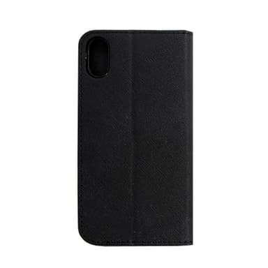 Plånboksfodral Fancy iPhone Xs Max - Svart - Svart