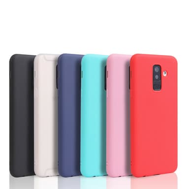 Samsung A6 PLUS 2018 Ultratunn Silikonskal - Turkos