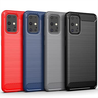 Stöttåligt Armor Carbon TPU-skal Samsung S20 Plus - Grå