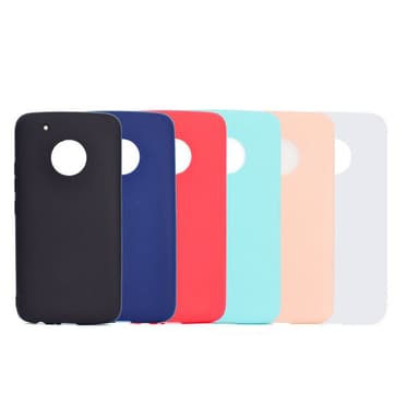 Moto G5 Ultratunn Silikonskal - Rosa