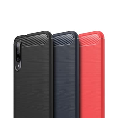 Stöttåligt Armor Carbon TPU-skal Xiaomi Mi A3 - Röd