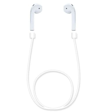 SKALO AirPods Anti-Tapp-snöre i silikon - Svart