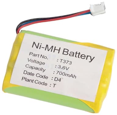GP Batteripack trådlös telefon NiMH 3.6 V 700 mAh (220373C1)