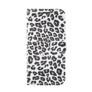 iPhone 12 Pro Max Plånboksfodral Fodral Leopard - Vit