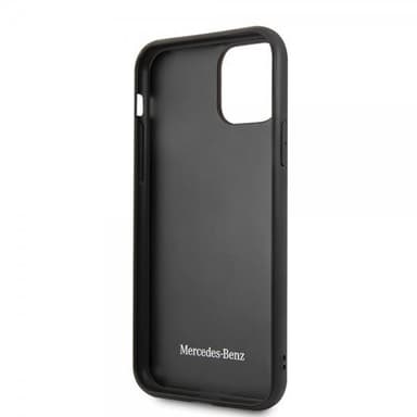 Mercedes Benz iPhone 11 Skal Wood Line Walnut