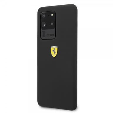 Ferrari Samsung Galaxy S20 Ultra Skal med Logo Svart