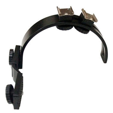 Blixthållare med 2 Hot Shoe Mount Elgiganten